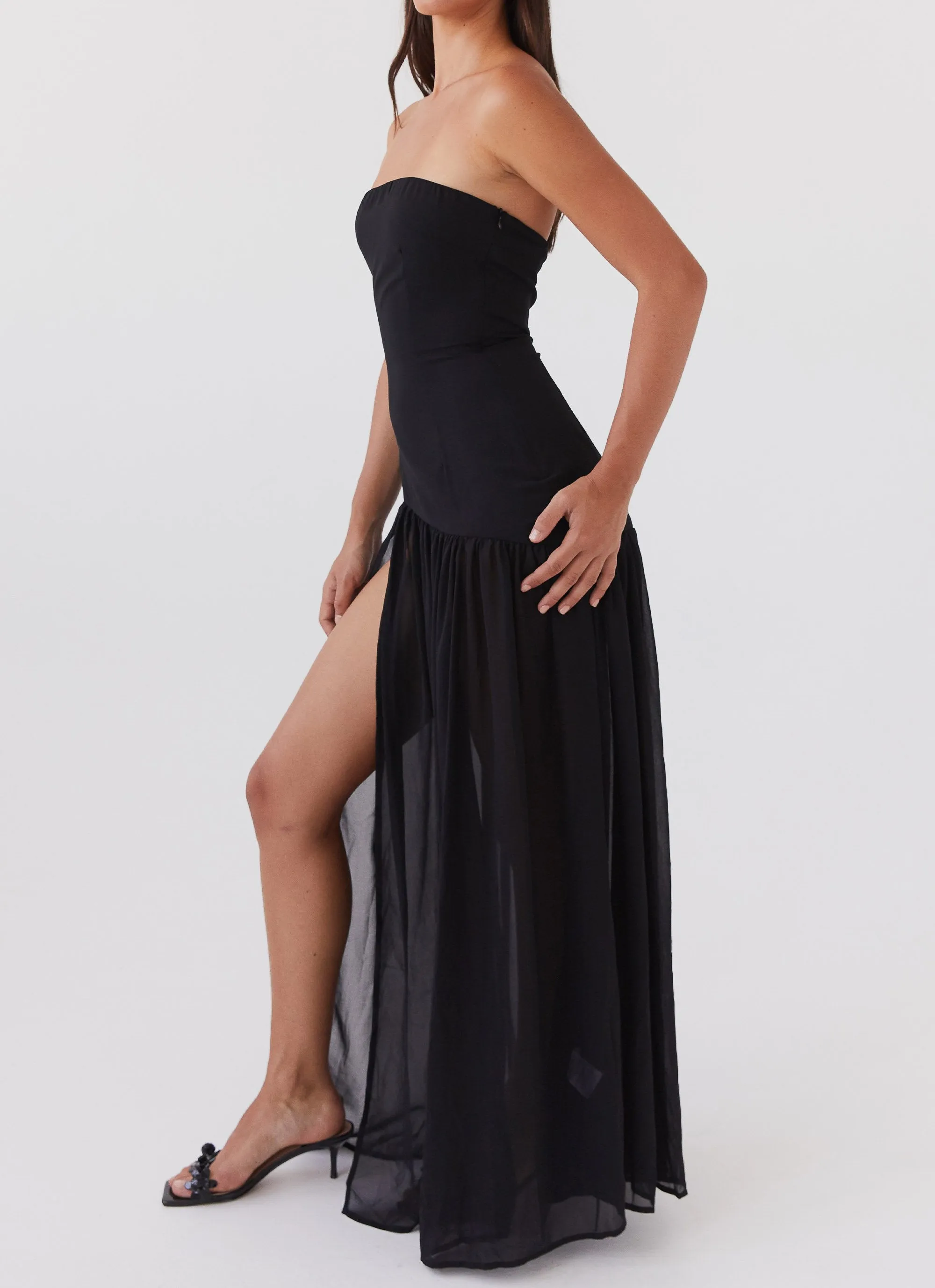 EDEN - STRAPLESS MAXI DRESS