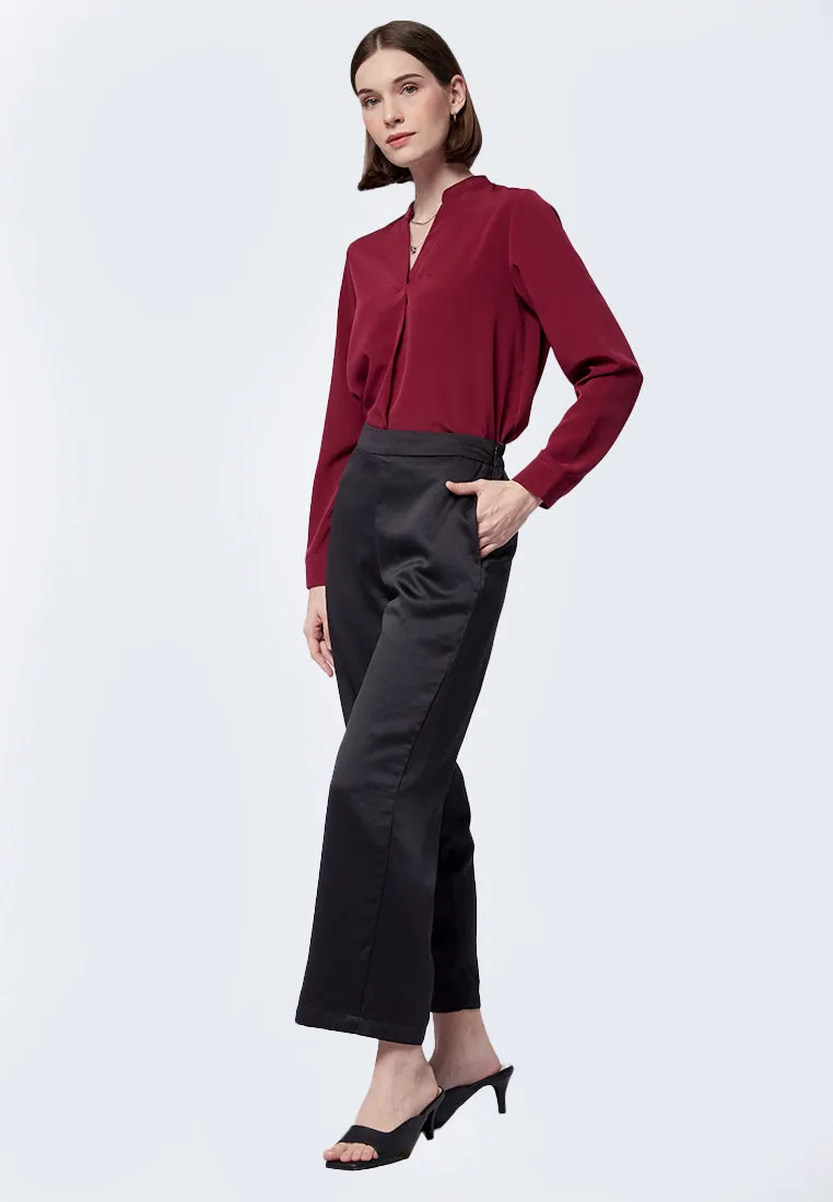 Elastic Palazzo Pants