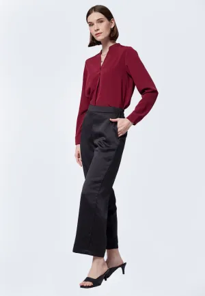 Elastic Palazzo Pants