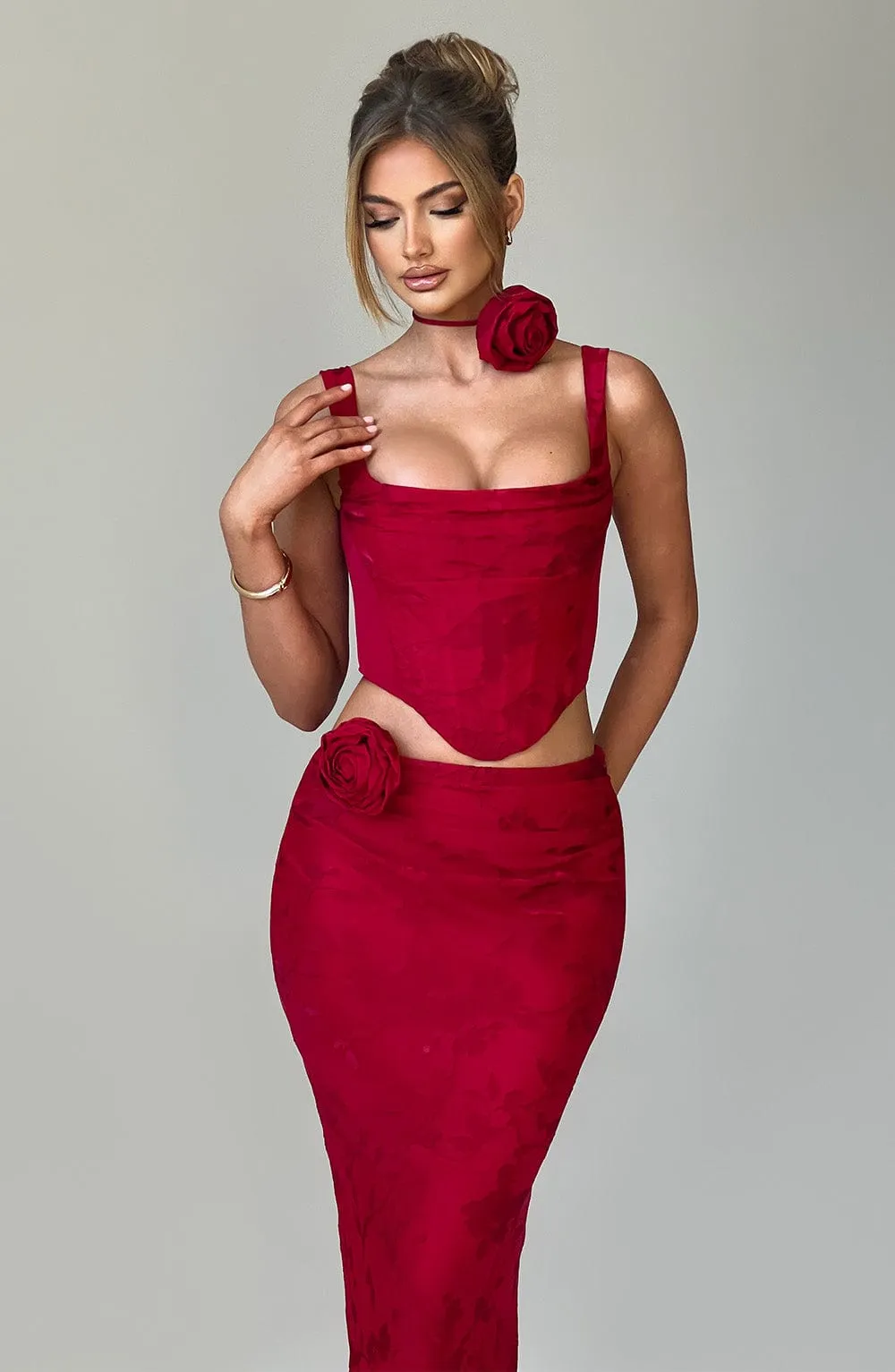Elizabeth Corset - Red