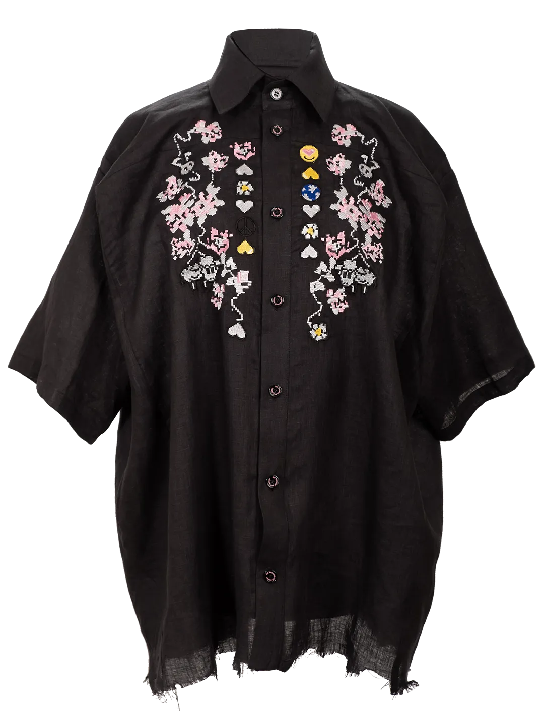 Embroidered Box Shirt