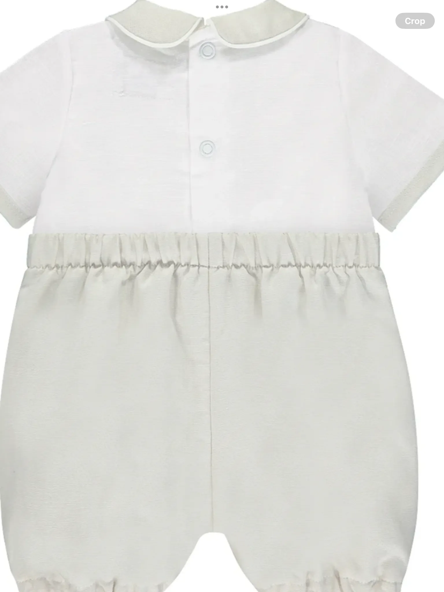 Emile et rose sawyer romper in stone 012546