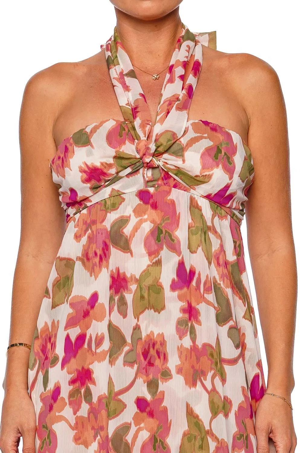 Emine Sonoran Flora Maxi Dress