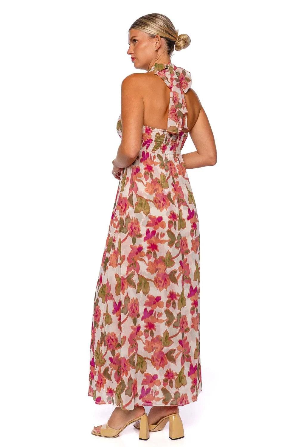 Emine Sonoran Flora Maxi Dress