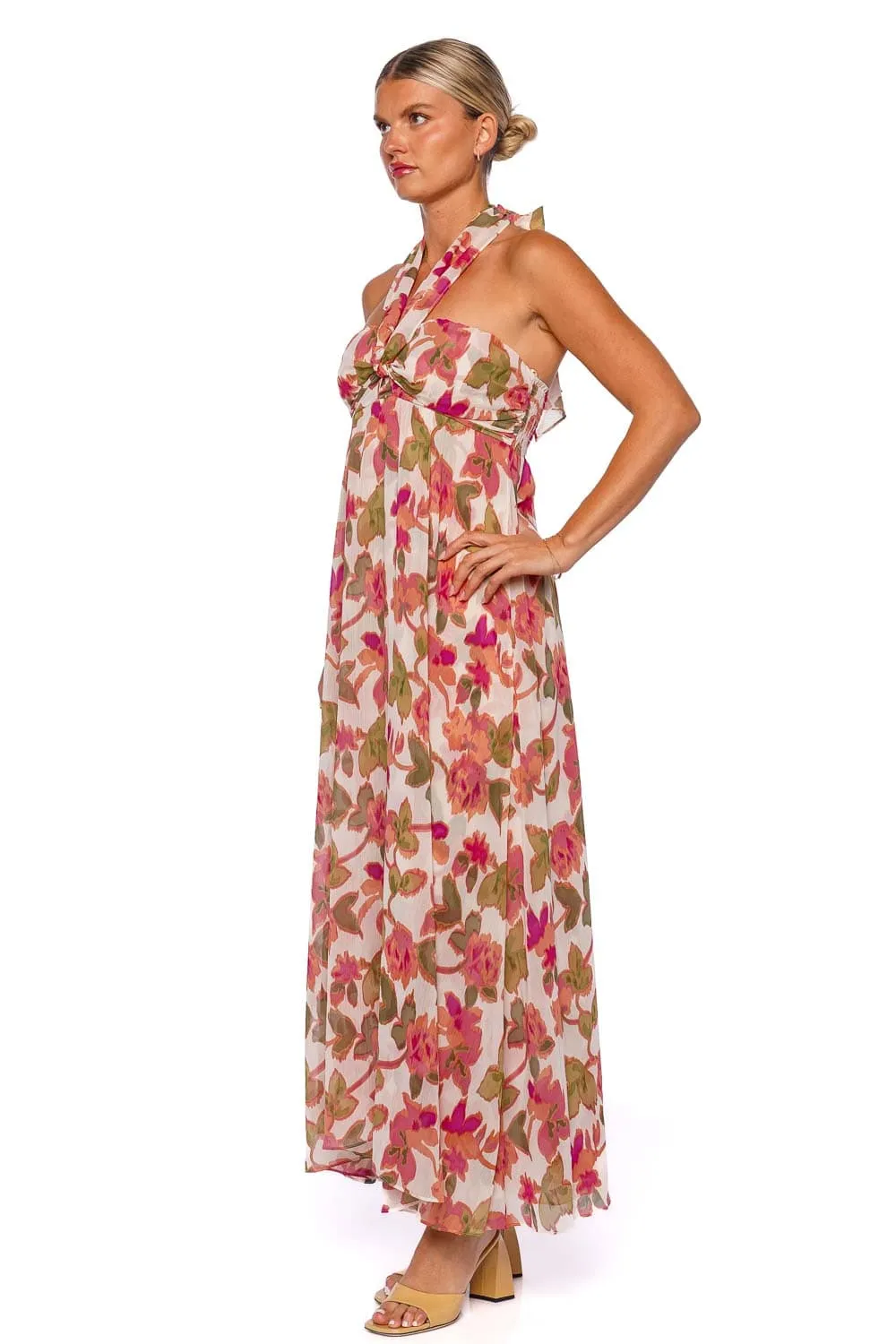 Emine Sonoran Flora Maxi Dress