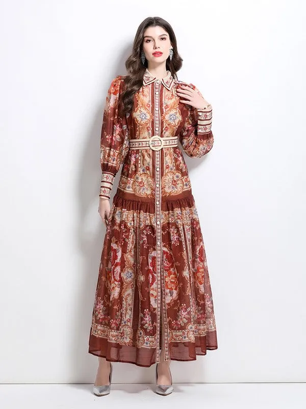 Empress Design Chiffon Dress