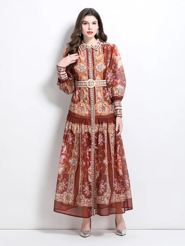 Empress Design Chiffon Dress