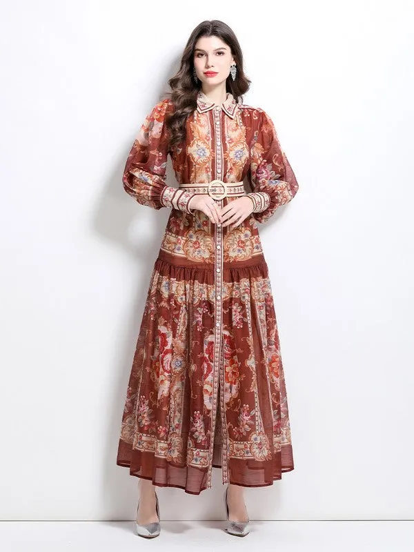 Empress Design Chiffon Dress