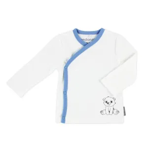 Endanzoo Organic Kimono Shirt - Baby Polar Bear