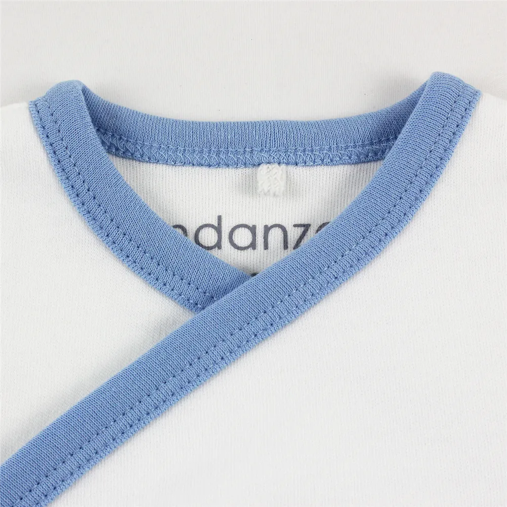 Endanzoo Organic Kimono Shirt - Baby Whale