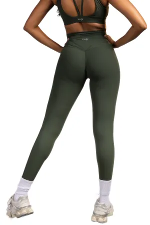 Evergreen High Waisted Legging - Green