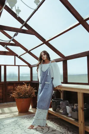 Eyelet Overalls