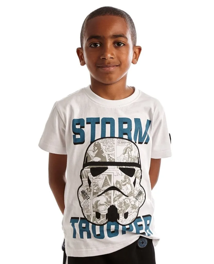 FABRIC FLAVOURS Star Wars Stormtrooper Comic Print Tee (ST)