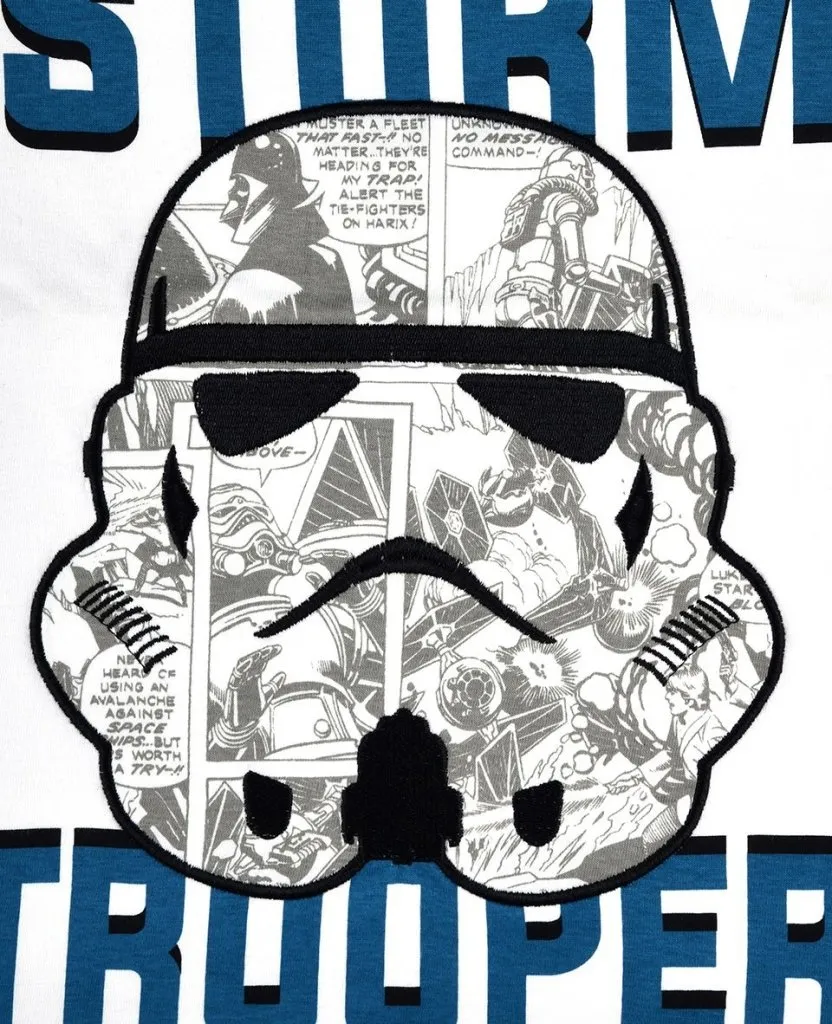 FABRIC FLAVOURS Star Wars Stormtrooper Comic Print Tee (ST)