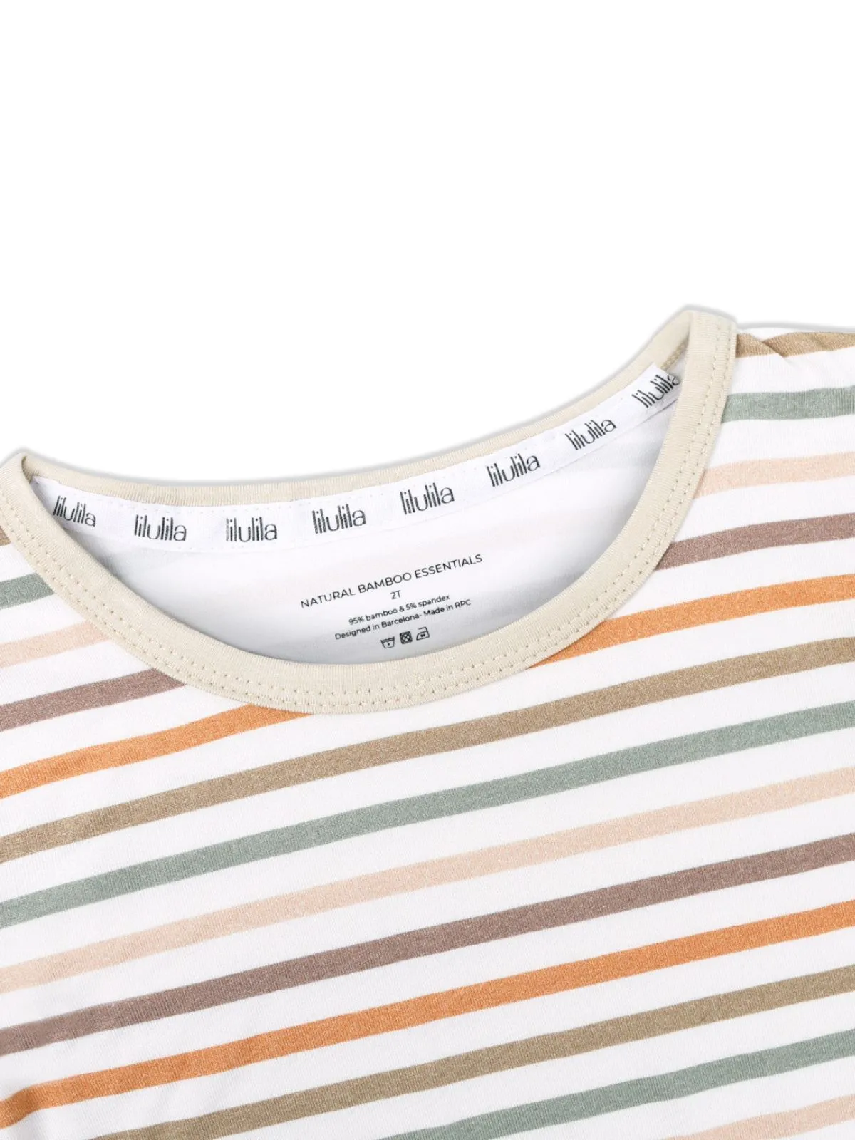 Farm Stripes Bamboo Two-pieces Set