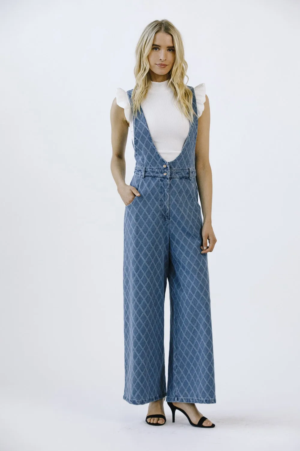 Farrah Denim Jumper