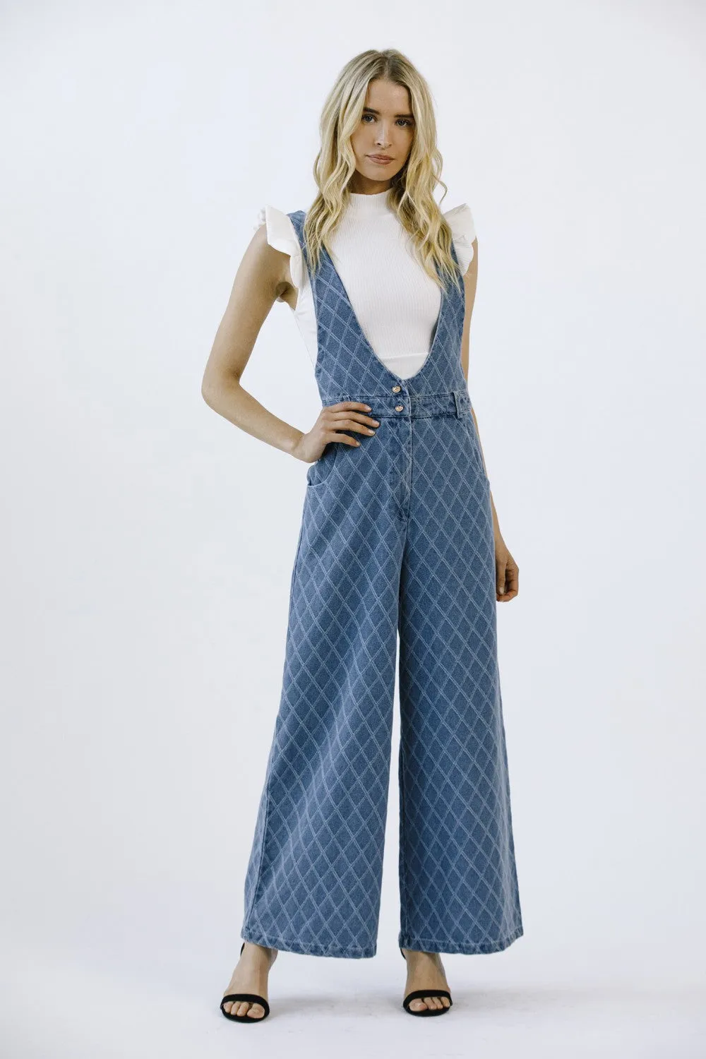 Farrah Denim Jumper
