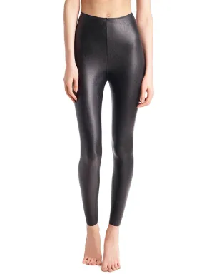 Faux Leather Legging | Black
