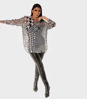 Fazzali - Faux Leather High Waist Leggings