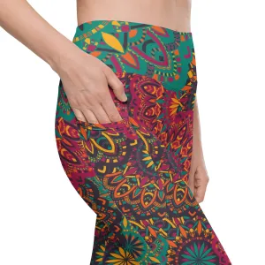 Fiesta Party Leggings with pockets