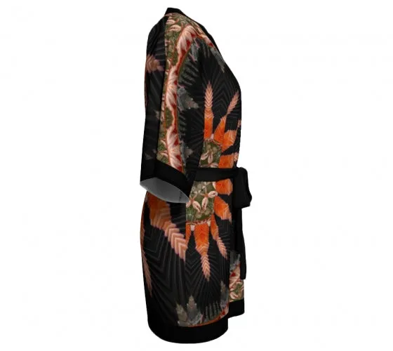 Flamingo Feathers - Zoo Kimono