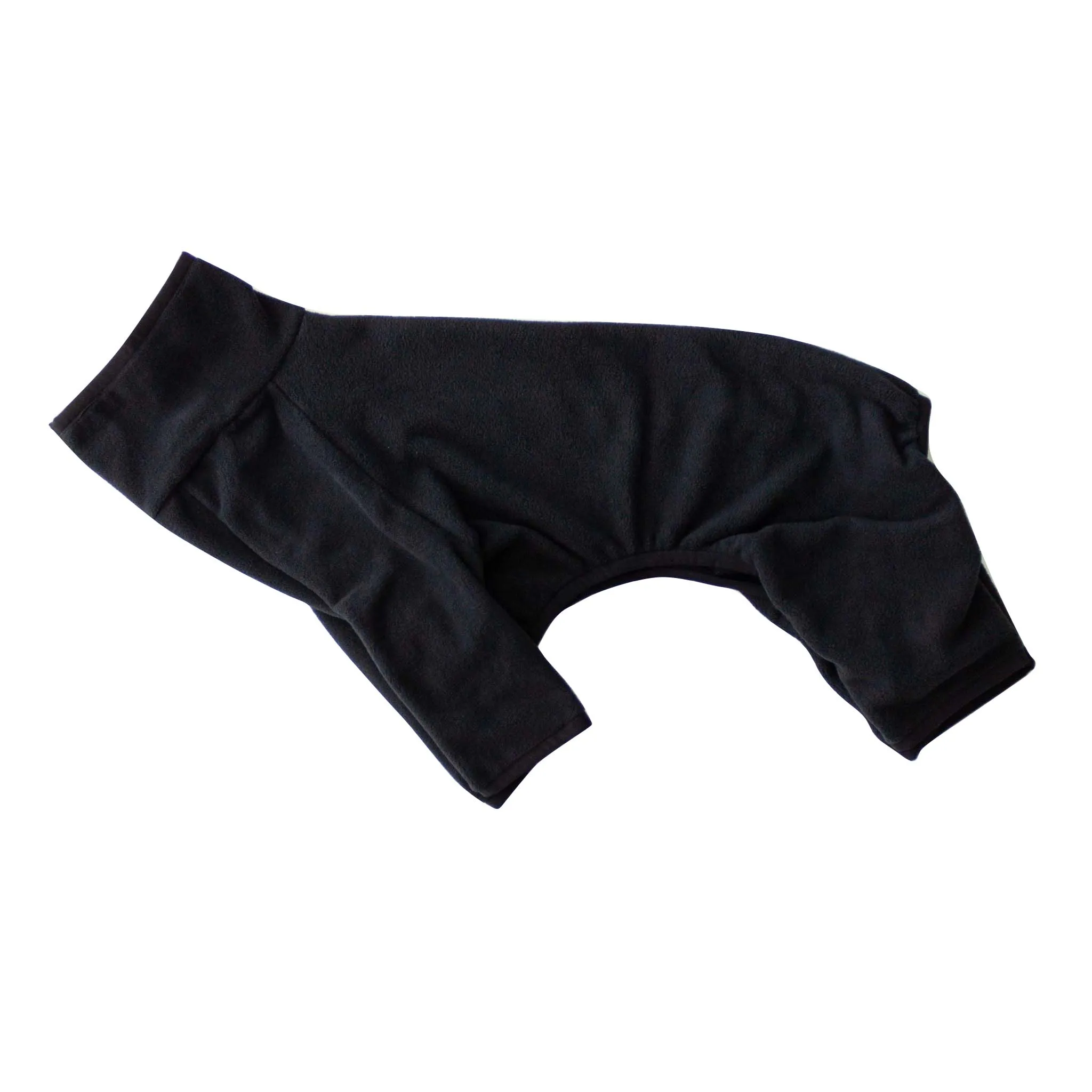 Fleece Dog Onesie - Black