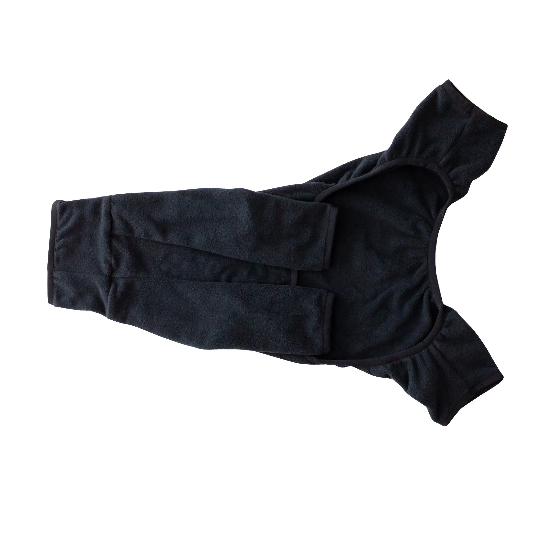Fleece Dog Onesie - Black