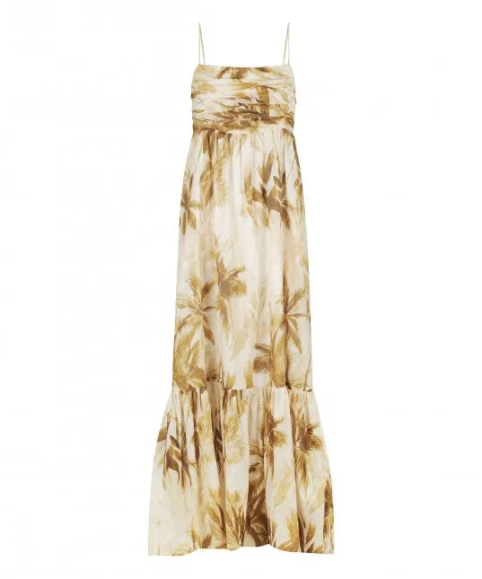 Fleur Maxi Dress Print
