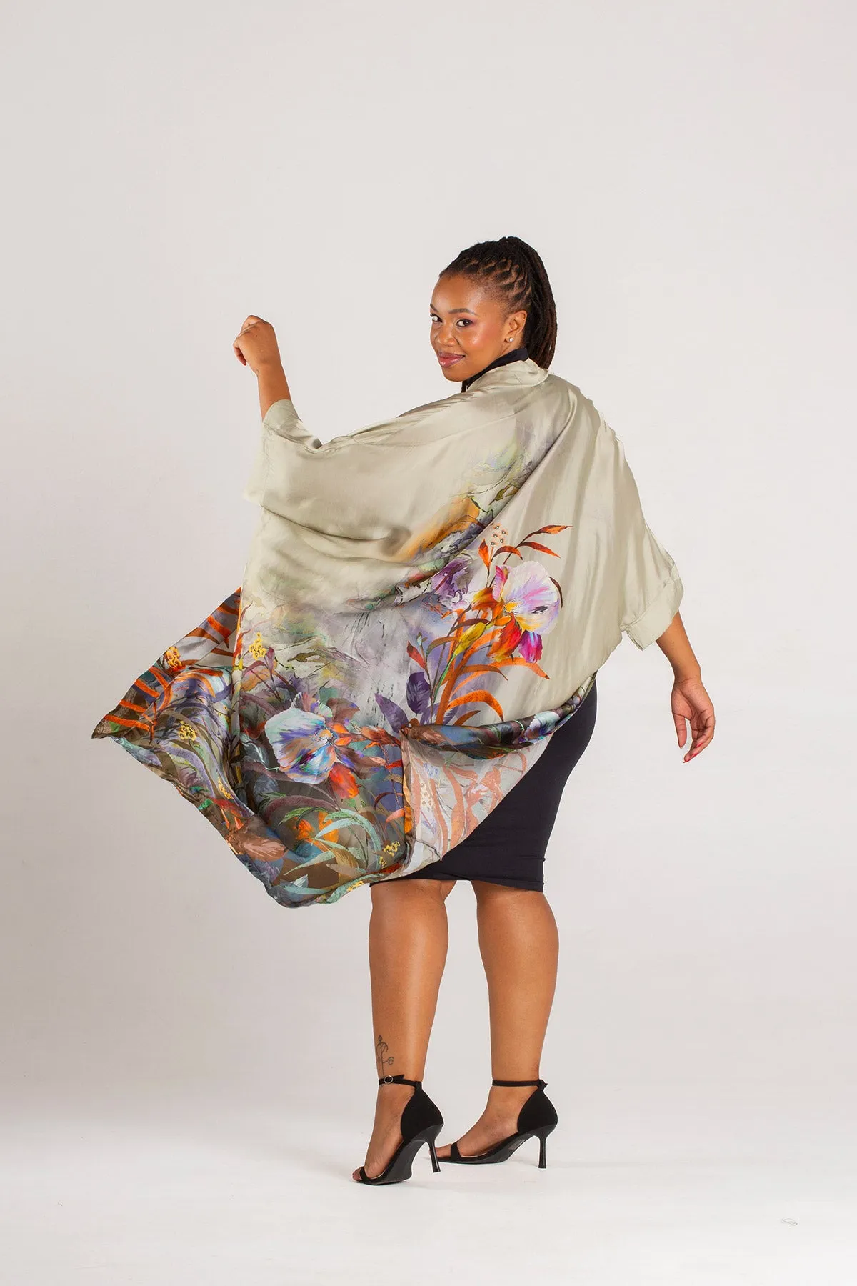 Fluidity Habutai Kimono