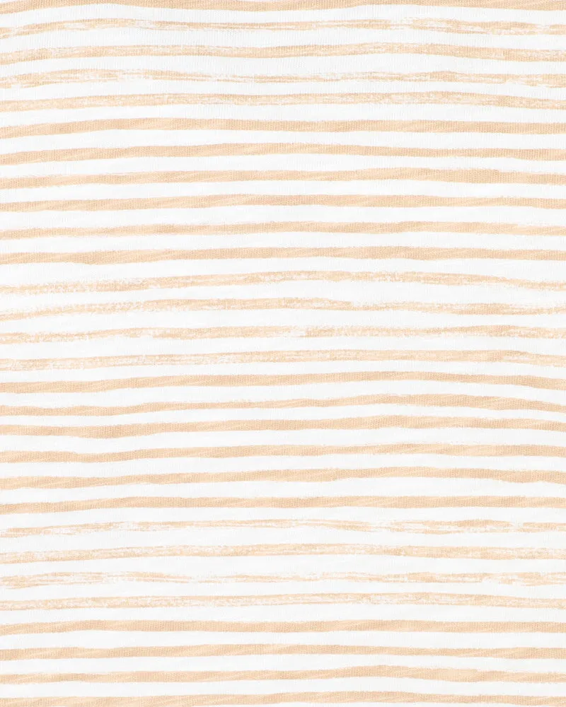FOX & FINCH LION STRIPE POLO