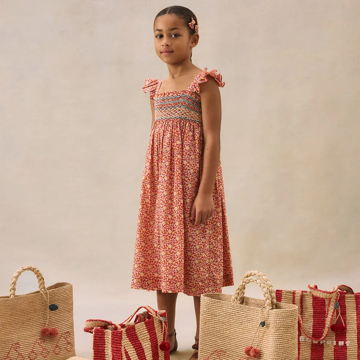 Frances Poppy Liberty Dress