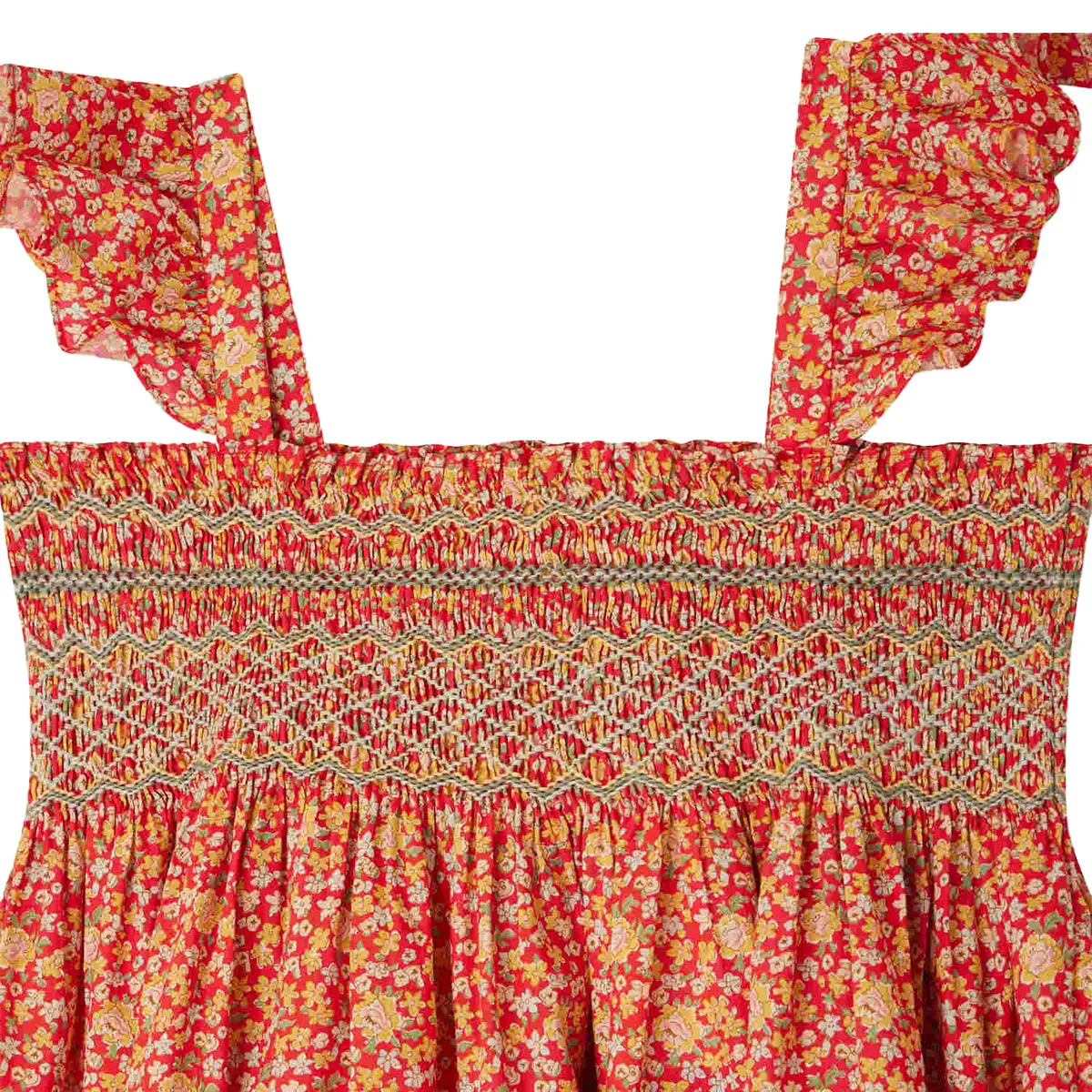 Frances Poppy Liberty Dress