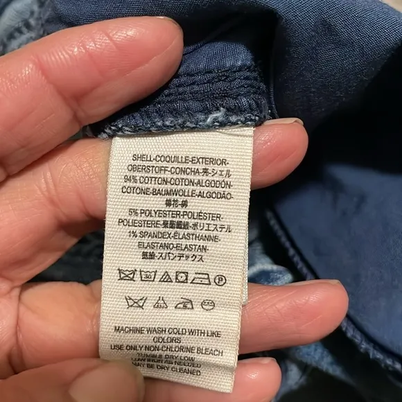 Free People Jax Blue Denim Jumpsuit/ Overalls with Front Zipper