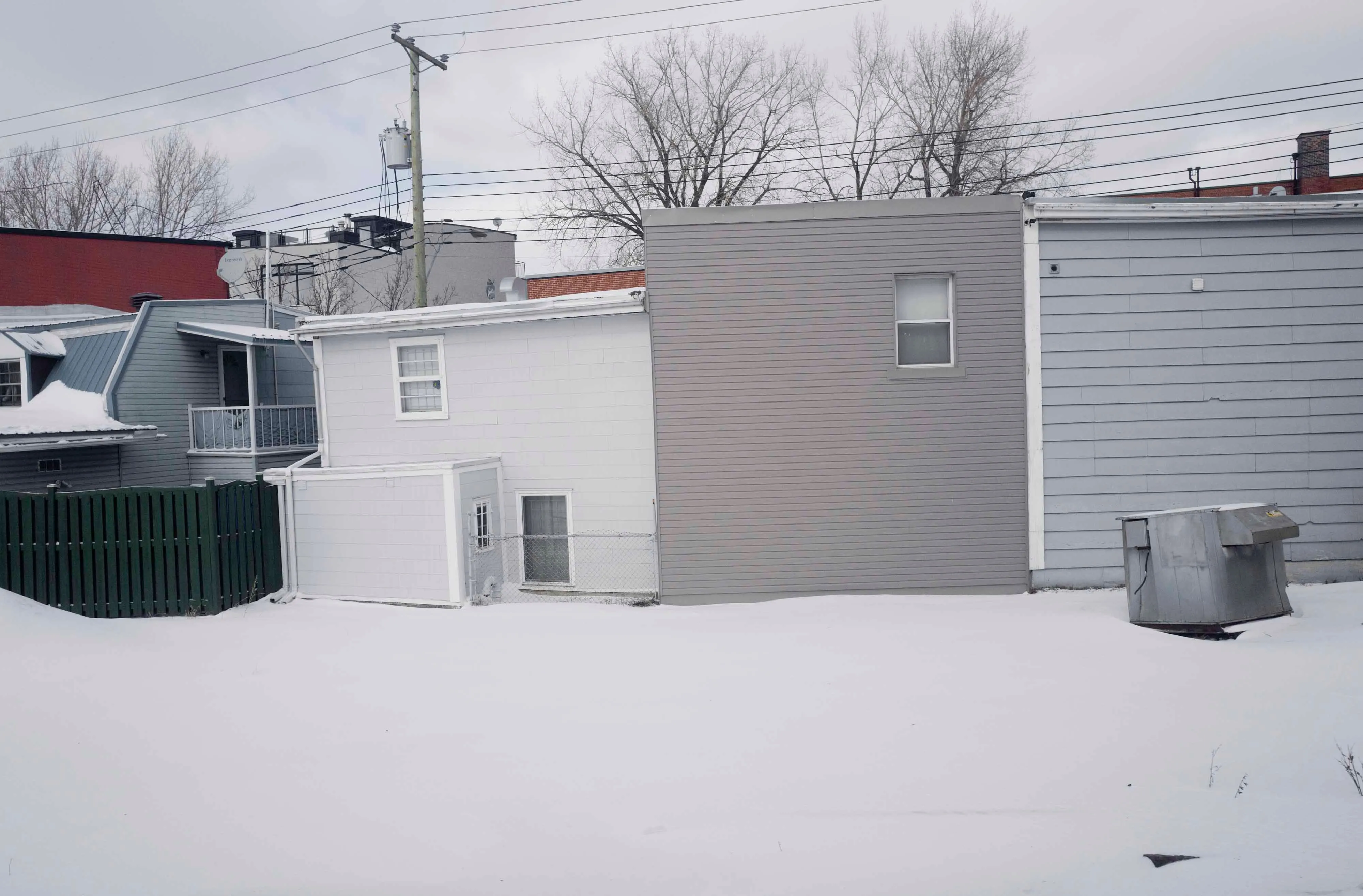 From the train, Montreal