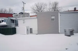 From the train, Montreal