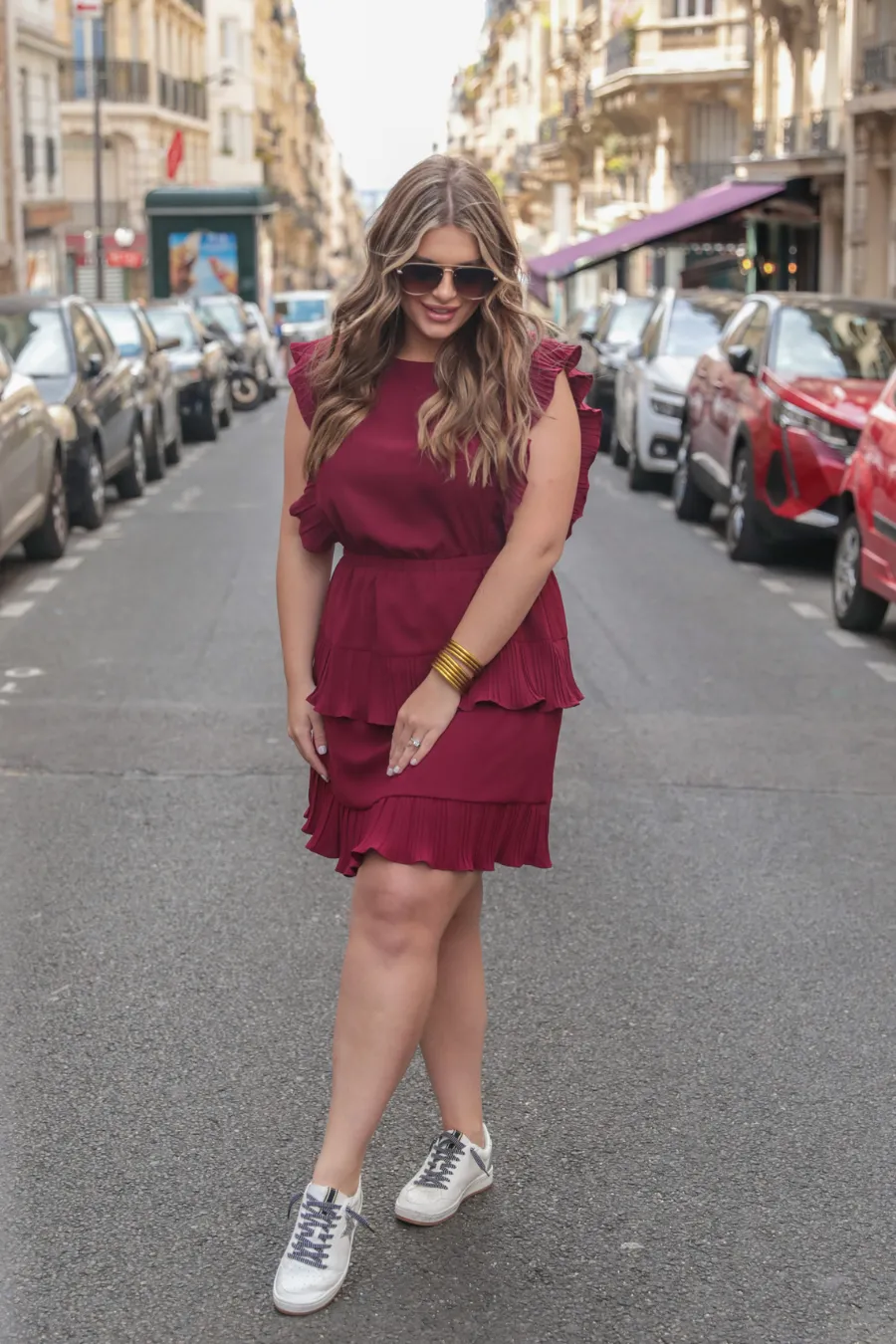 Game Day Ruffle Dress