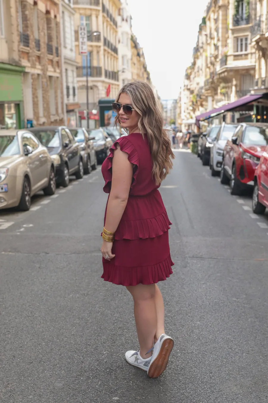Game Day Ruffle Dress