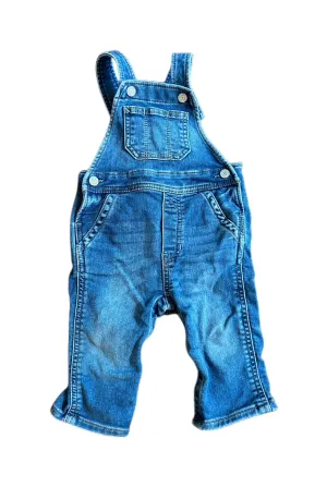 Gap denim overalls size 6-12m