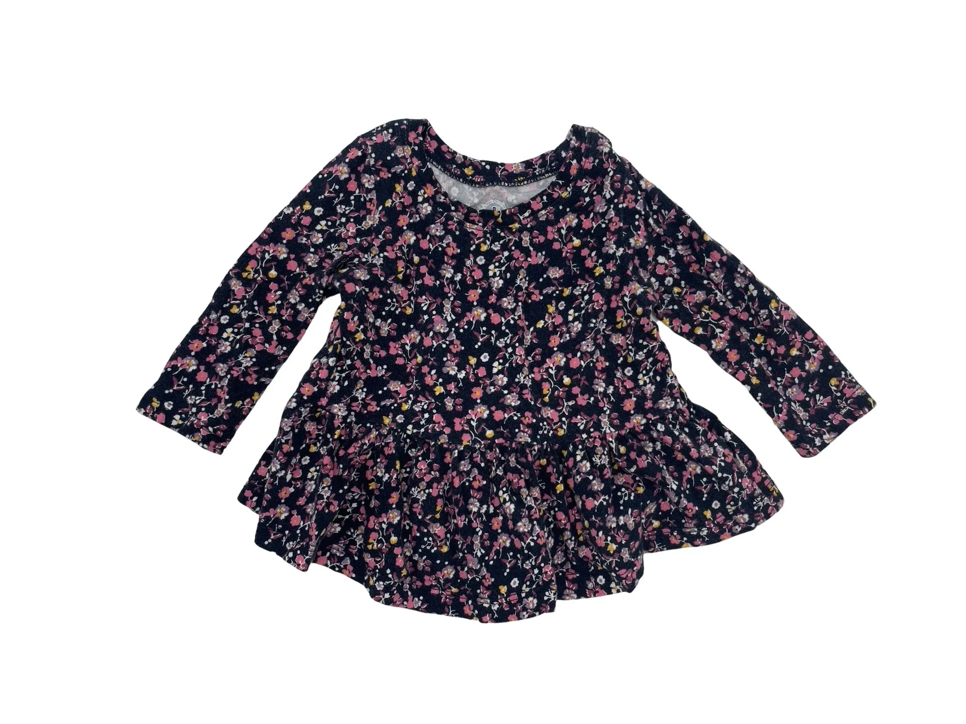 Gap peplum top - 6-12m
