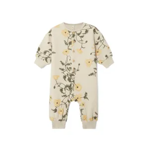 Garbo & Friends Flos Beige Baby Sweatshirt Onesie