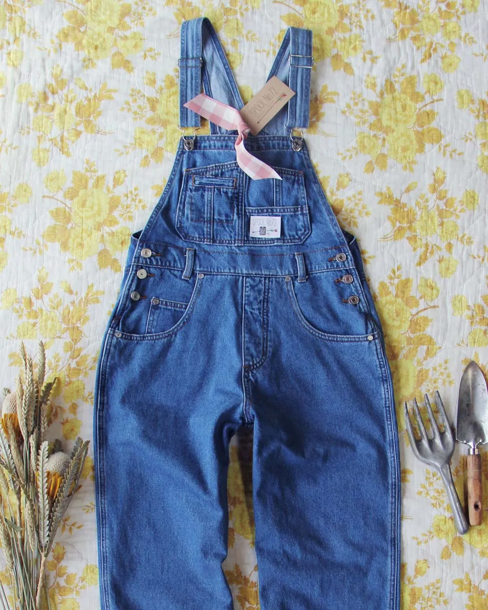 Gardeners Overalls in Denim