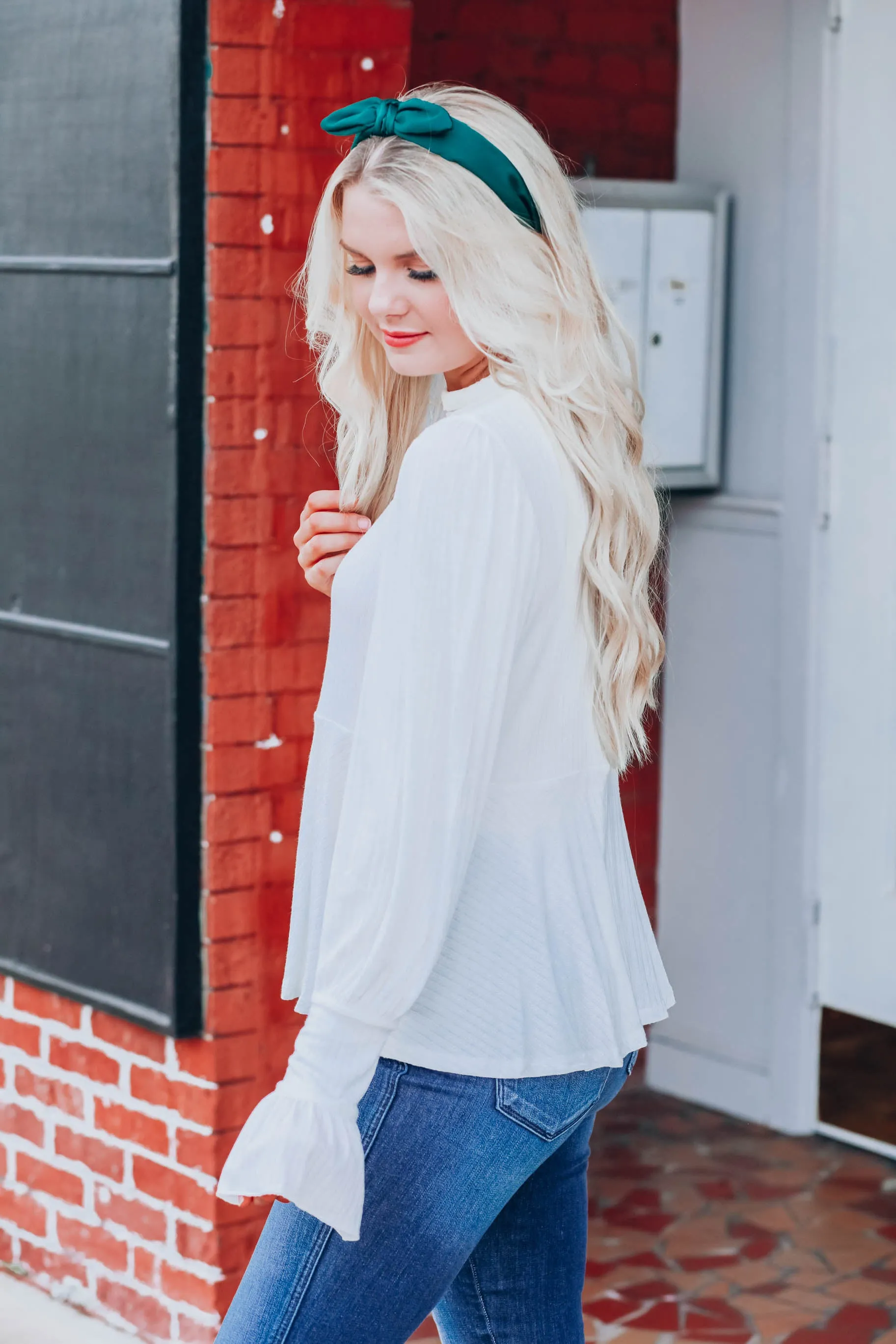 Genevieve Dainty Top - Ivory
