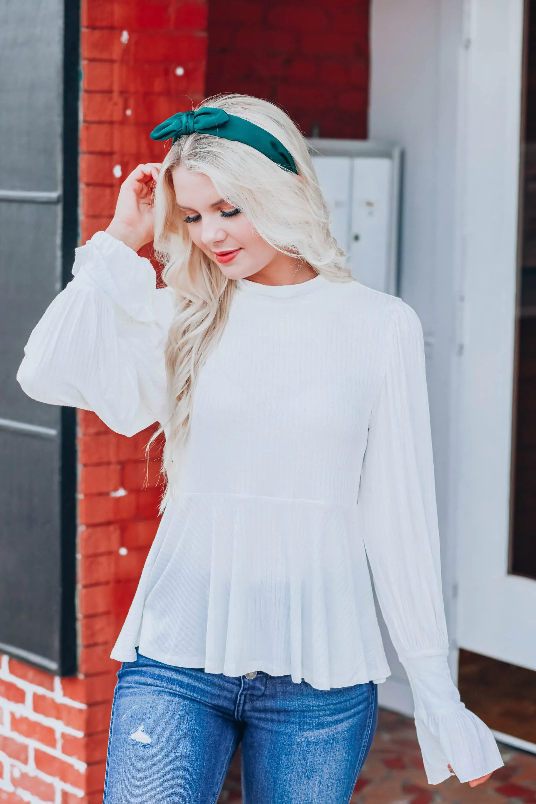Genevieve Dainty Top - Ivory