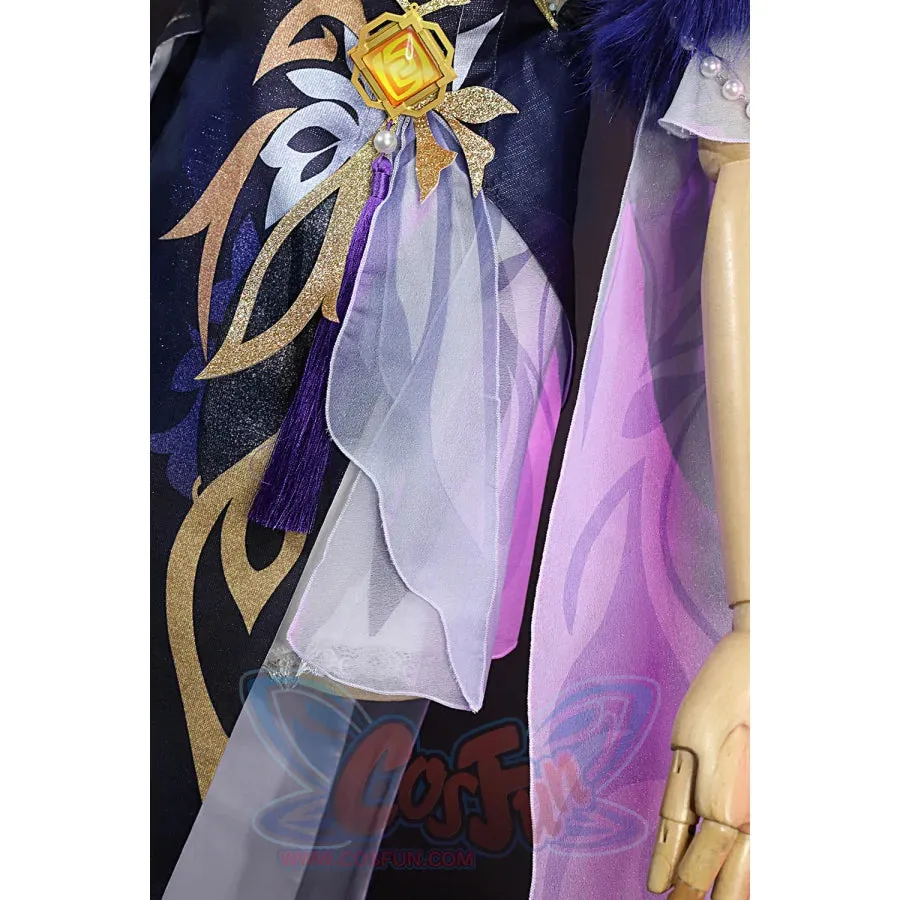 Genshin Impact Ningguang Orchid's Evening Gown Cosplay Costume C00976
