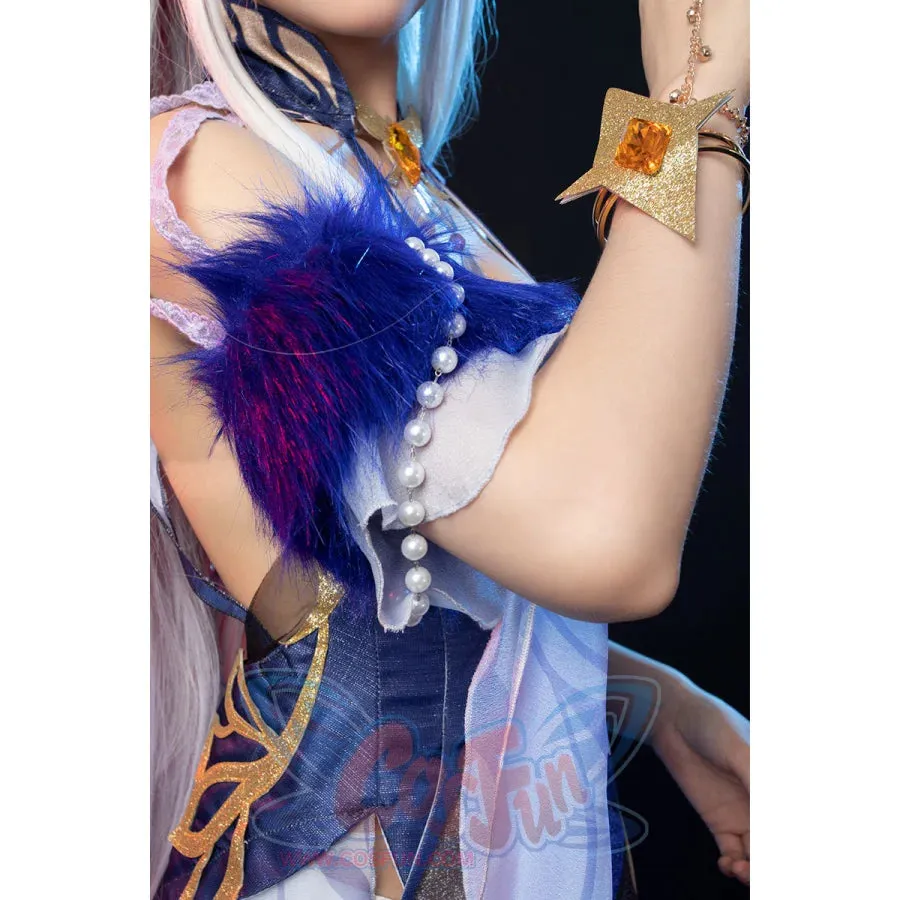 Genshin Impact Ningguang Orchid's Evening Gown Cosplay Costume C00976