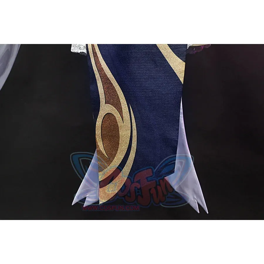 Genshin Impact Ningguang Orchid's Evening Gown Cosplay Costume C00976