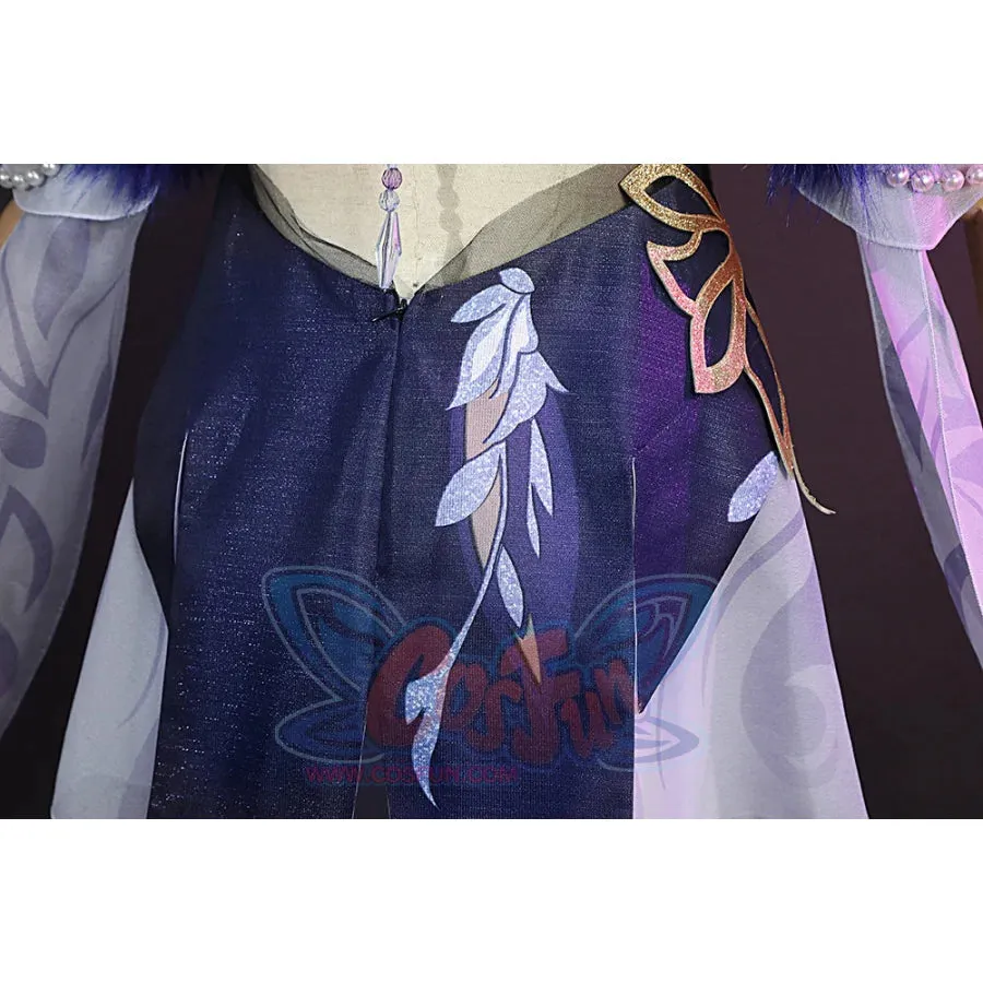 Genshin Impact Ningguang Orchid's Evening Gown Cosplay Costume C00976