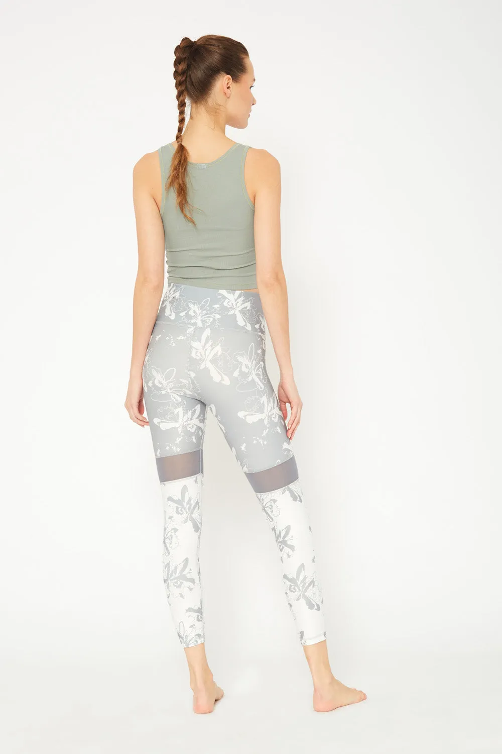 Girl label mid rise 7/8 leggings