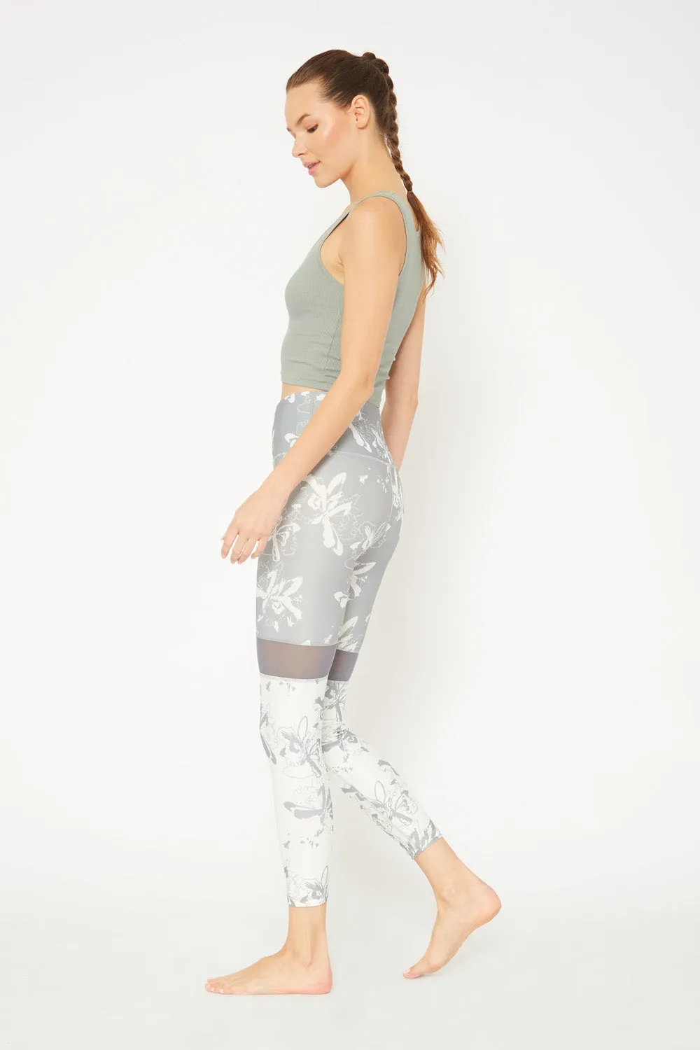 Girl label mid rise 7/8 leggings