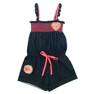 Girls Lana Smocked Romper